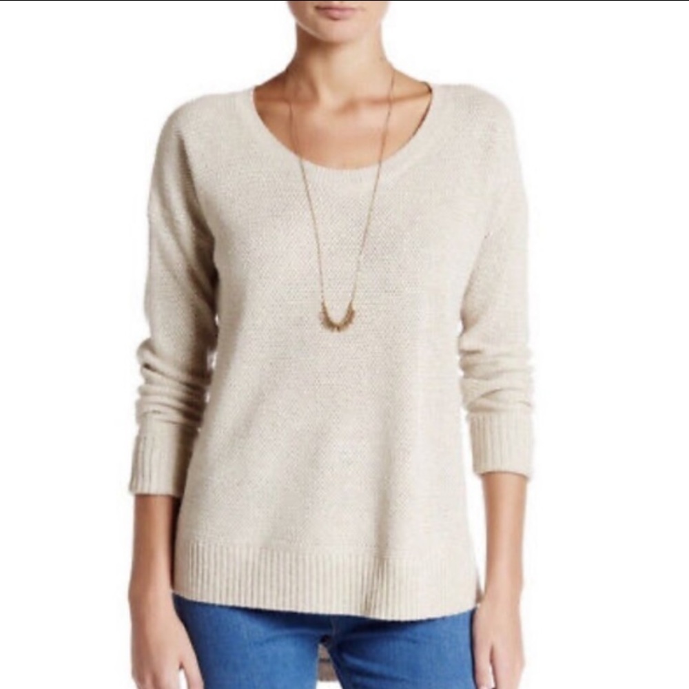 Madewell Beige Sweater Womens Size Small Knit Neutral